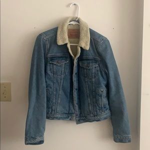Levi’s Original Exboyfriend Sherpa Jean Jacket